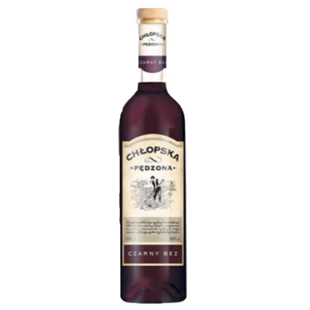 Wódka Chłopska Pędzona Czarny Bez 32% 500 ml