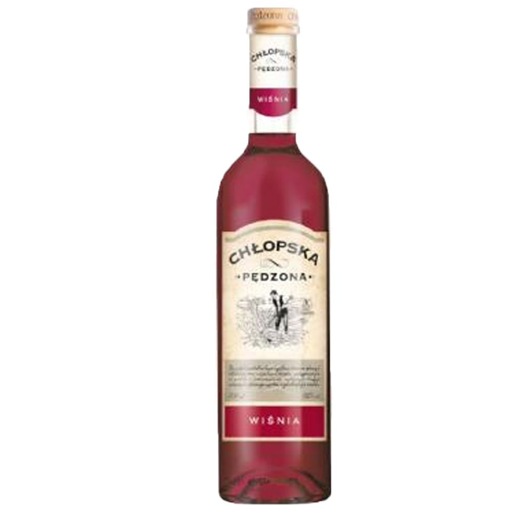 Wódka Chłopska Pędzona Wiśnia 32% 500 ml