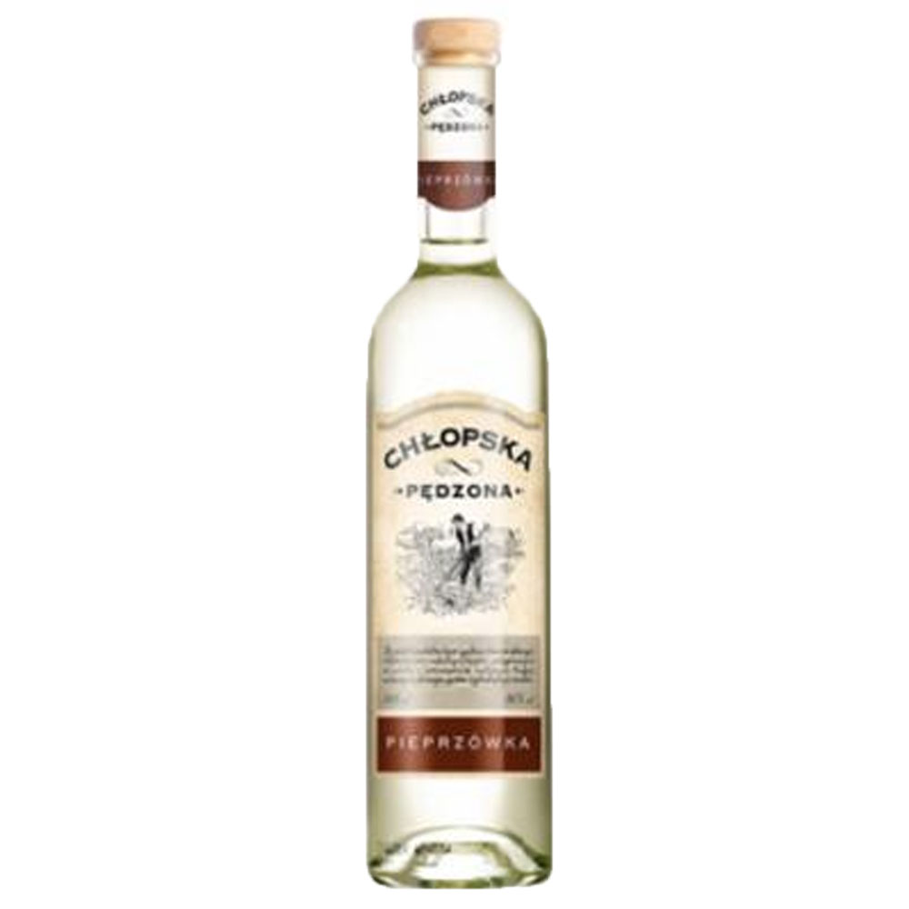 Wódka Chłopska Pędzona Pieprzówka 36% 500 ml