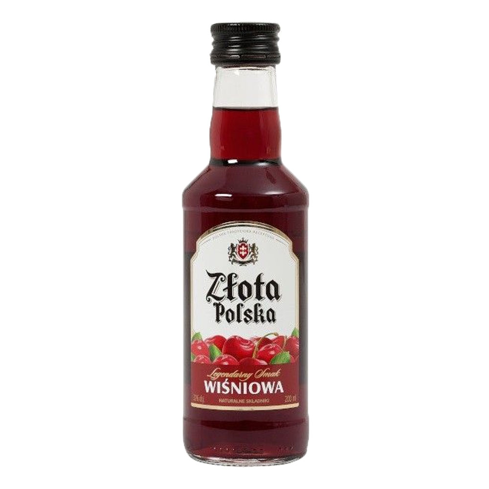 Wódka Złota Polska Wiśniowa 30% 200 ml