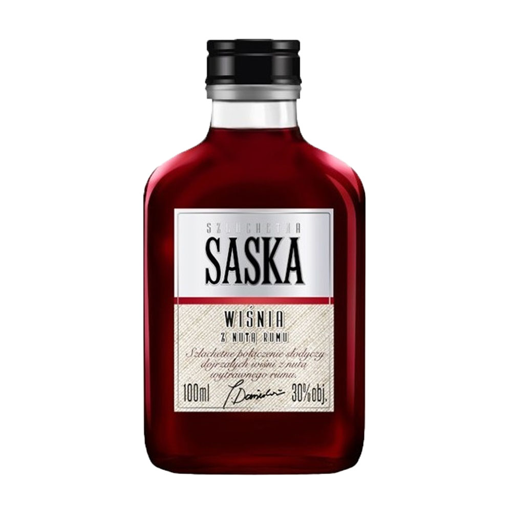 Saska Wiśnia z Nutą Rumu 30% 90 ml