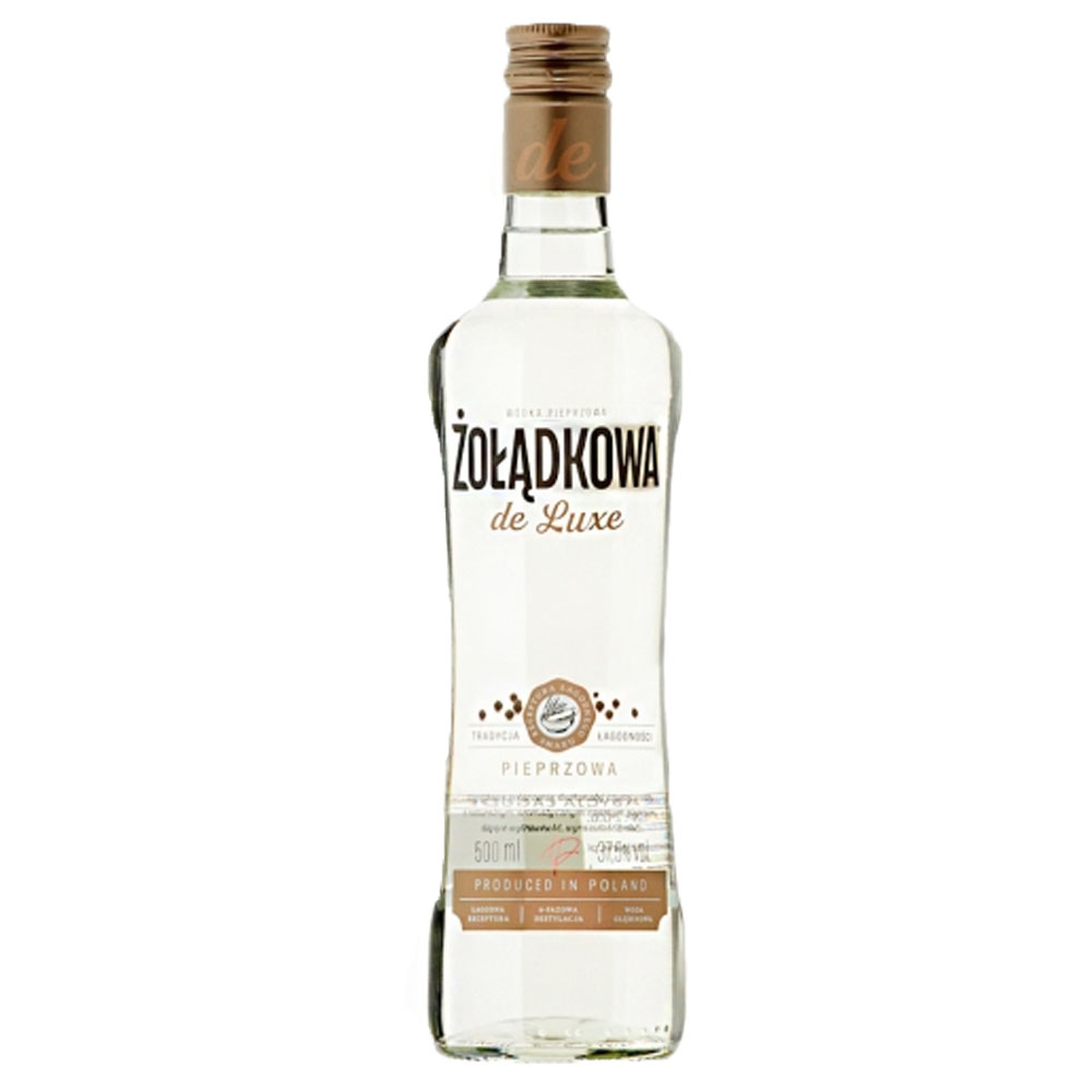 Wódka Czysta Żołądkowa de Luxe z Pieprzem 37,5% 500 ml