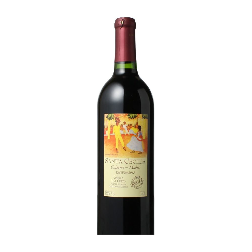Wino L.A. Cetto Santa Cecilia Cabernet Melbec czerwone wytrawne 13% 750 ml