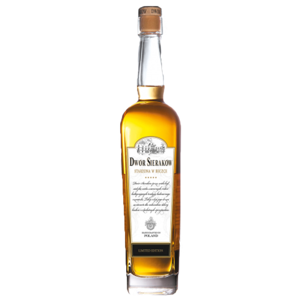 Wódka Dwór Sieraków Starzona w Beczce Limited Edition 40% 700 ml