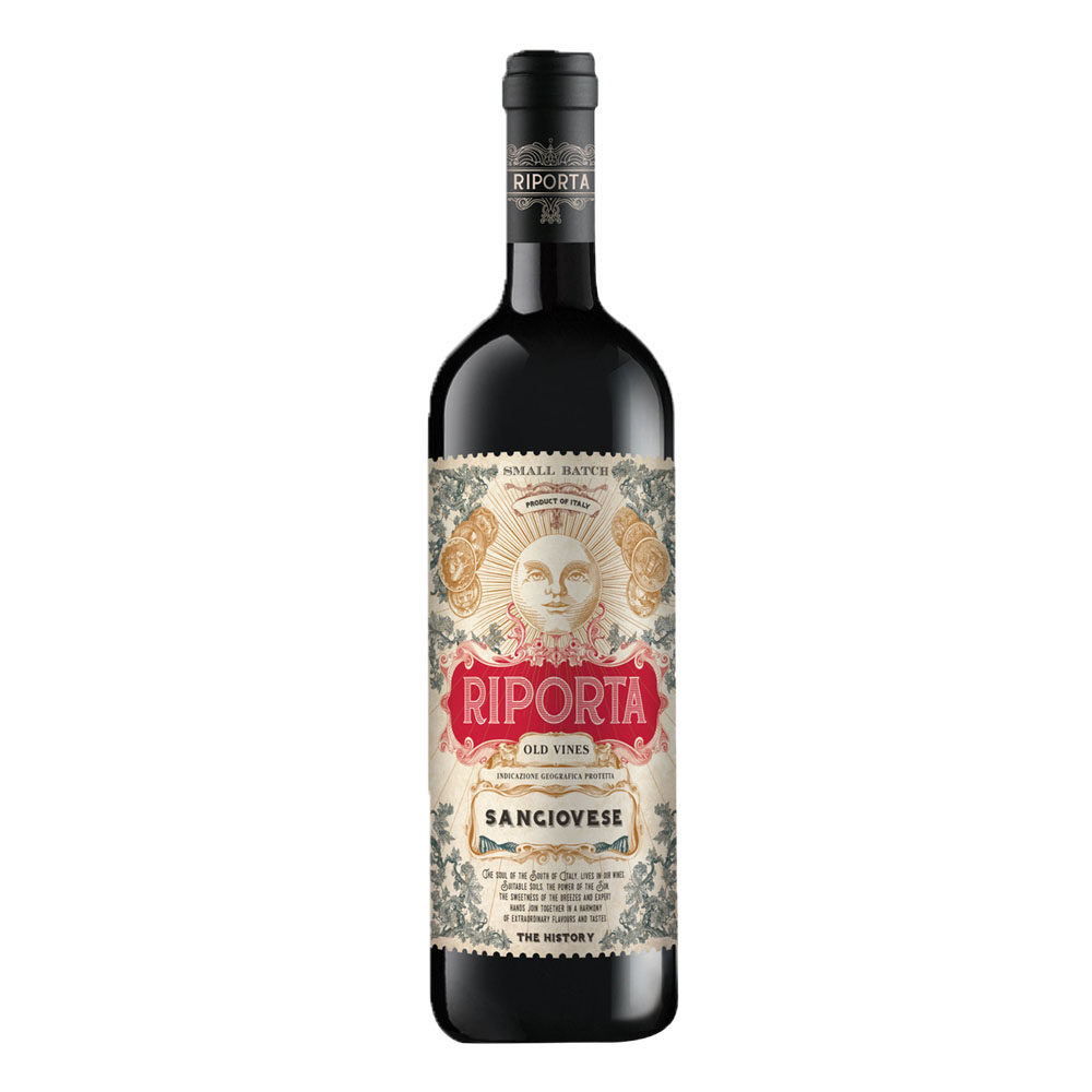 Wino Riporta Terre Di Chieti IGP Sangiovese czerwone wytawne 13,5% 750 ml