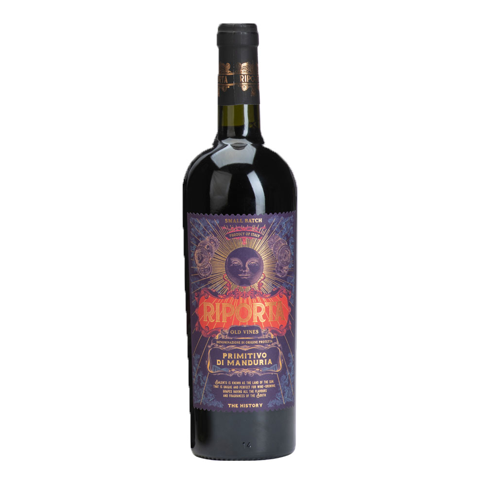 Wino Riporta Primivito Di Manduria DOP czerwone wytrawne 15% 750 ml