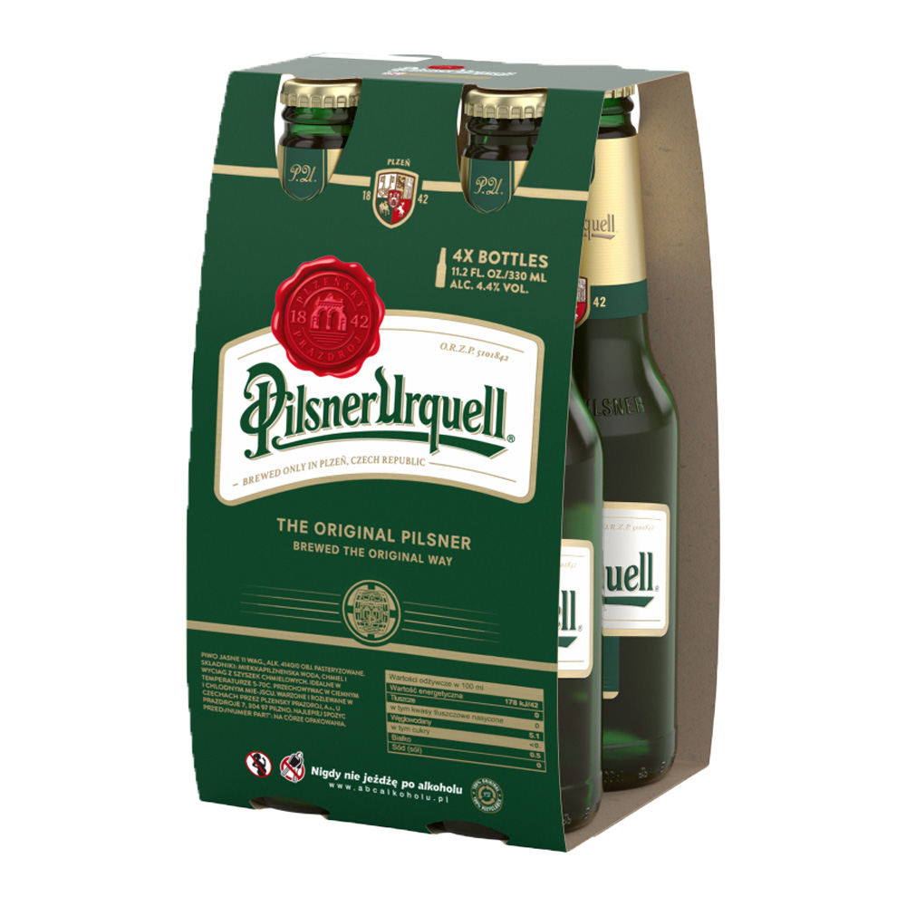 Piwo Pilsner Urquel 4,4% 4x330 ml