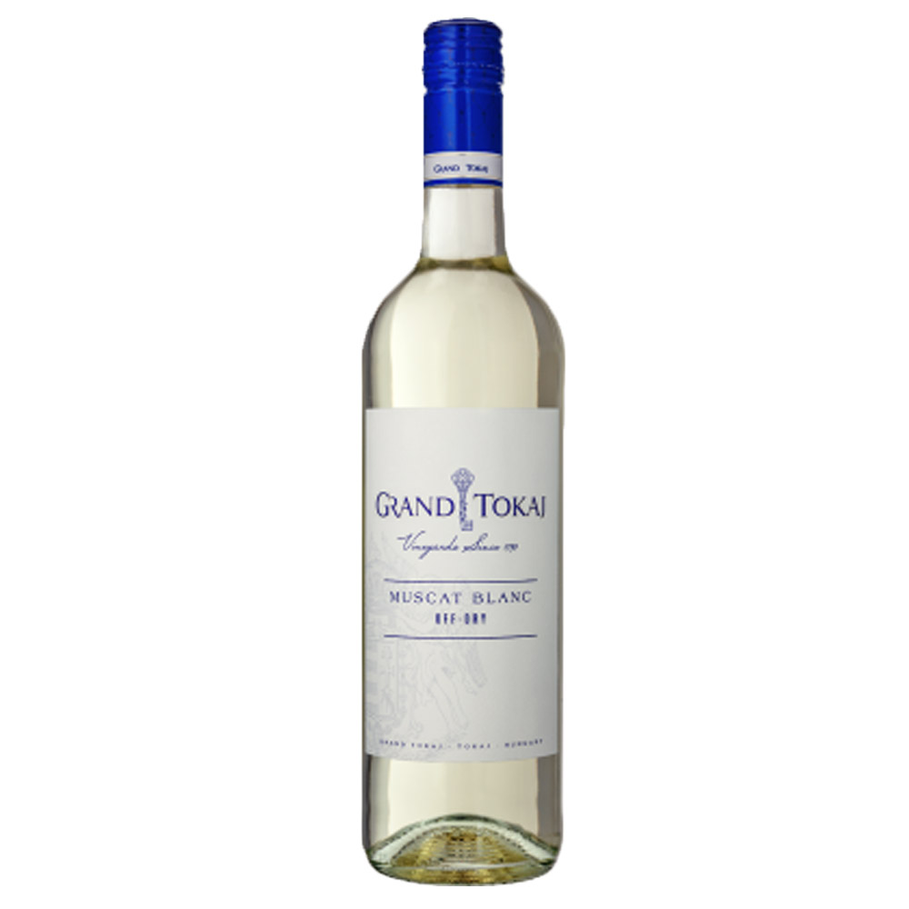 Wino Grand Tokaji Muscat Blanc 11% białe półwytrawne 750 ml