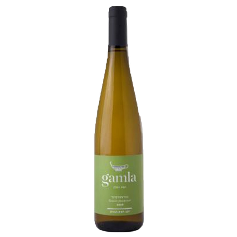 Wino Gamla Gewurztraminer 2020 białe półsłodkie 750 ml