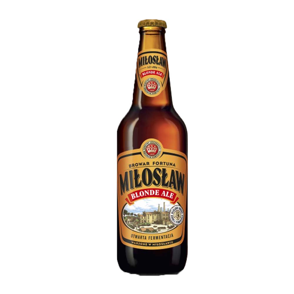 Piwo Miłosław Blonde Ale 6% 500 ml