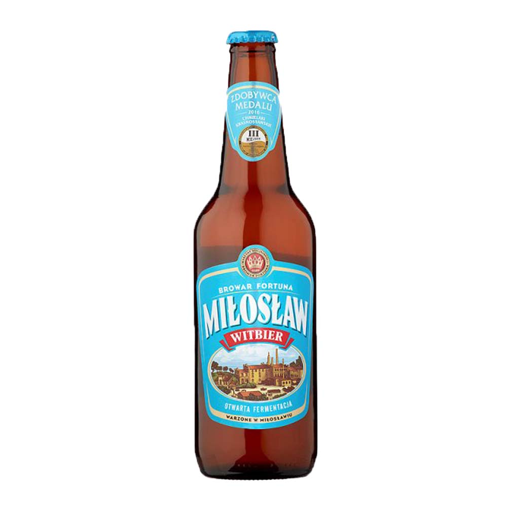 Piwo Miłosław Witbier 4,8% 500 ml