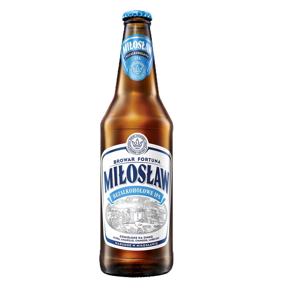 Piwo Miłosław Bezalkoholowe IPA 0% 500 ml