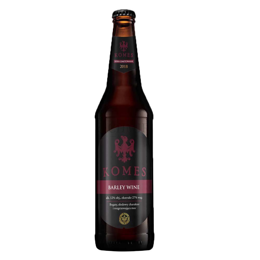 Piwo Komes Barley Wine 12% 500 ml