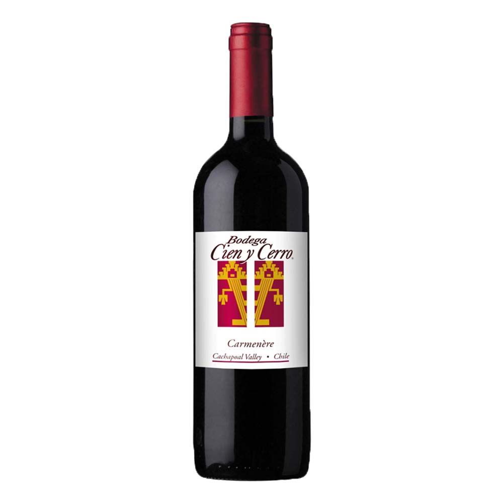 Wino Cien y Cerro Carmenere 13,5% czerwone wytrawne 750 ml