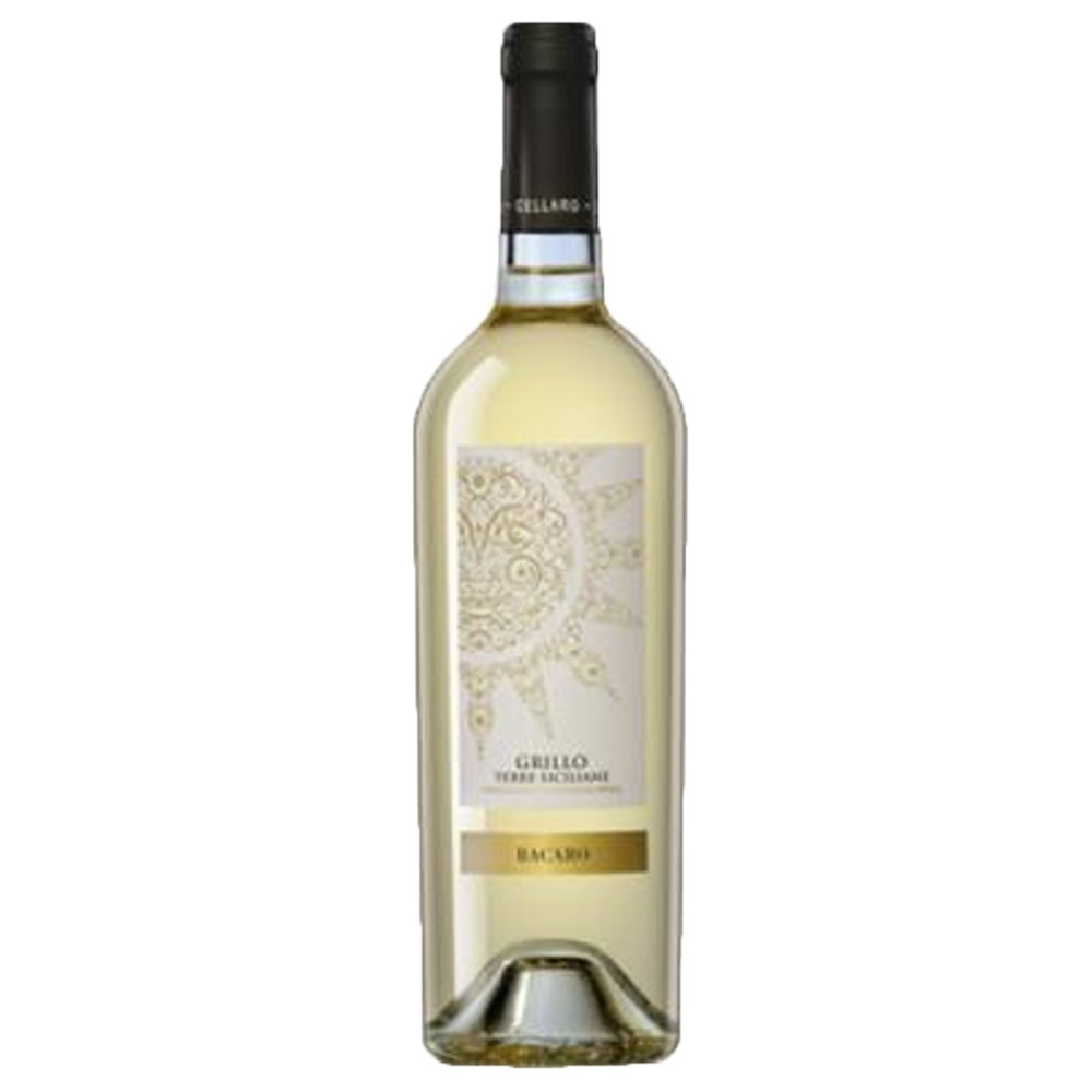 Wino Bacaro Grillo 12,5% białe wytrawne 750 ml
