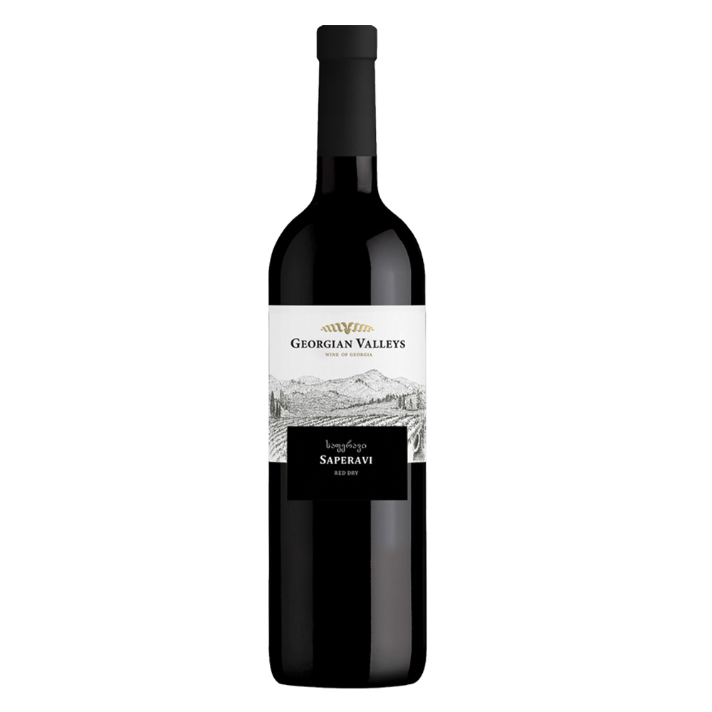 Wino Georgian Valleys Saperavi 13% czerwone wytrawne 750 ml