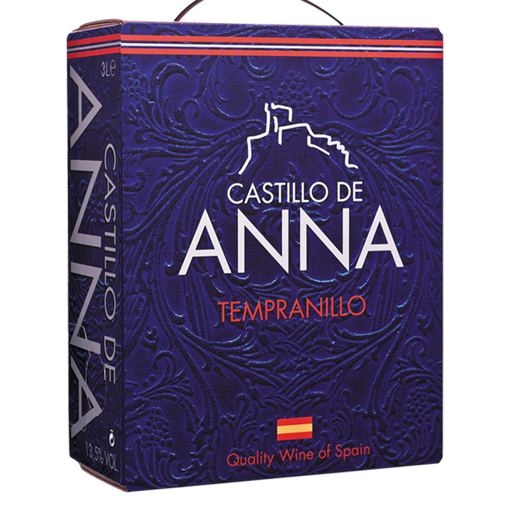 Wino Castilla de Anna Tempranillo 13% czerwone wytrawne 3000 ml
