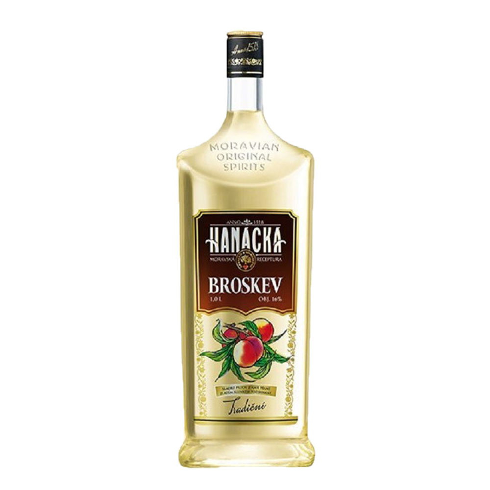 Likier Hanacka Broskev 16% 500 ml