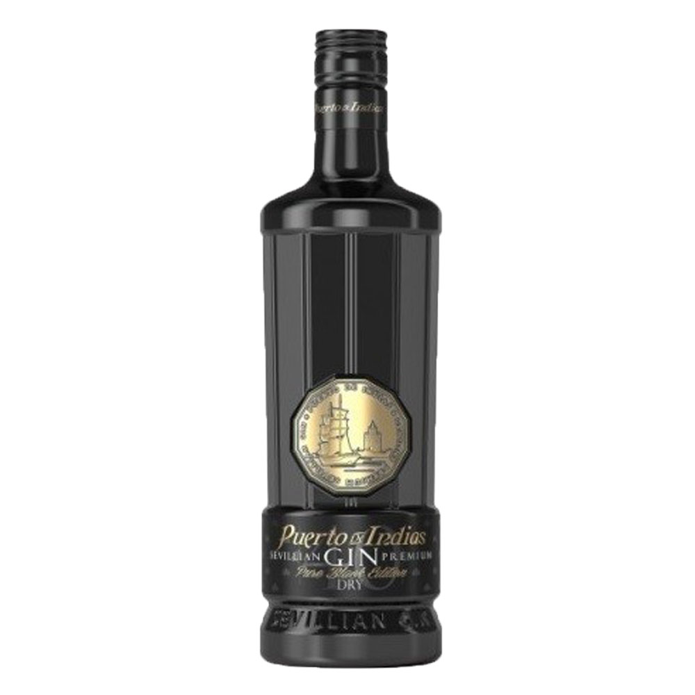 Gin Puerto de Indias Black Edition 40% 700 ml