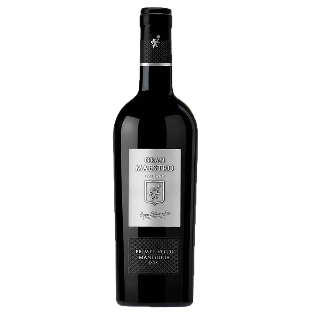 Wino Gran Maestro Primitivo 14,5% czerwone wytrawne 750 ml