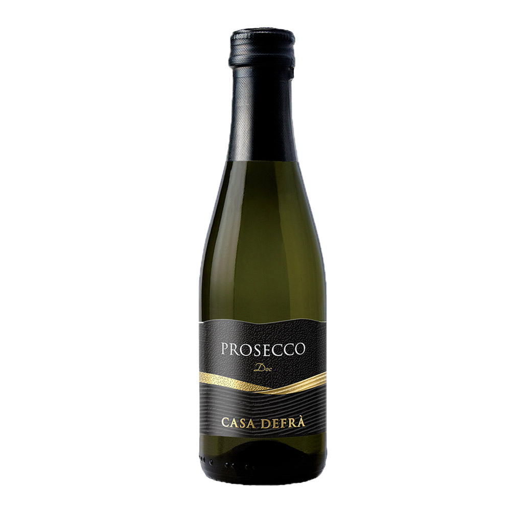 Wino Prosecco Casa Defra 10,5% białe musujące 200 ml