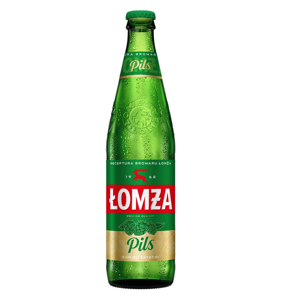 Piwo Łomża Pils 6% 500 ml