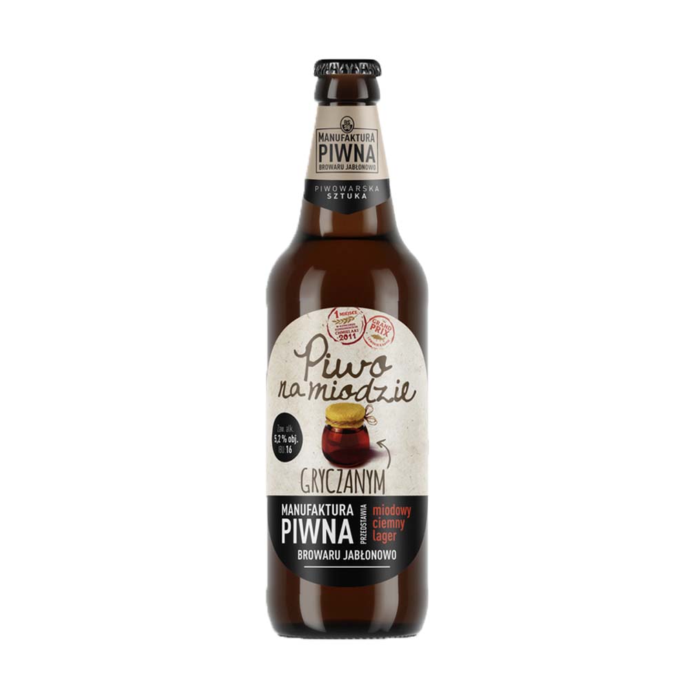 Piwo Na Miodzie Gryczanym 5,2% 500 ml