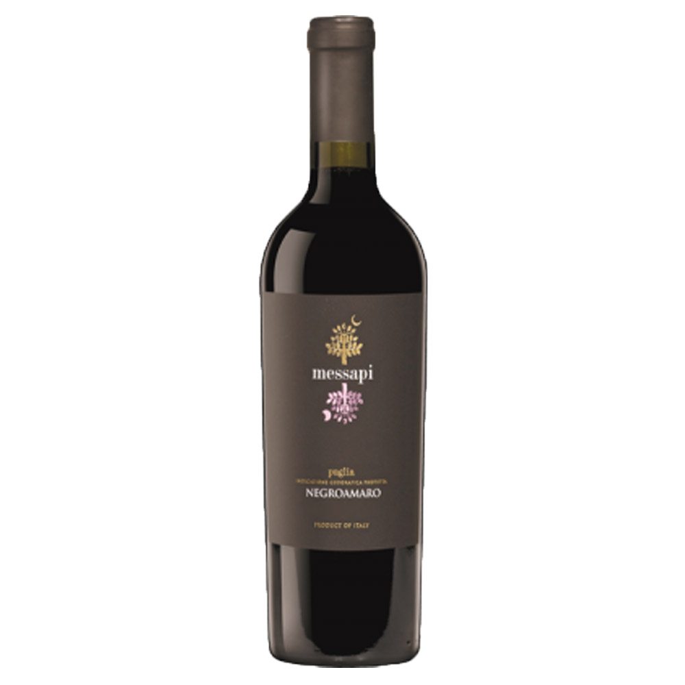 Wino Messapi Negroamro 13,5% czerwone wytrawne 750 ml