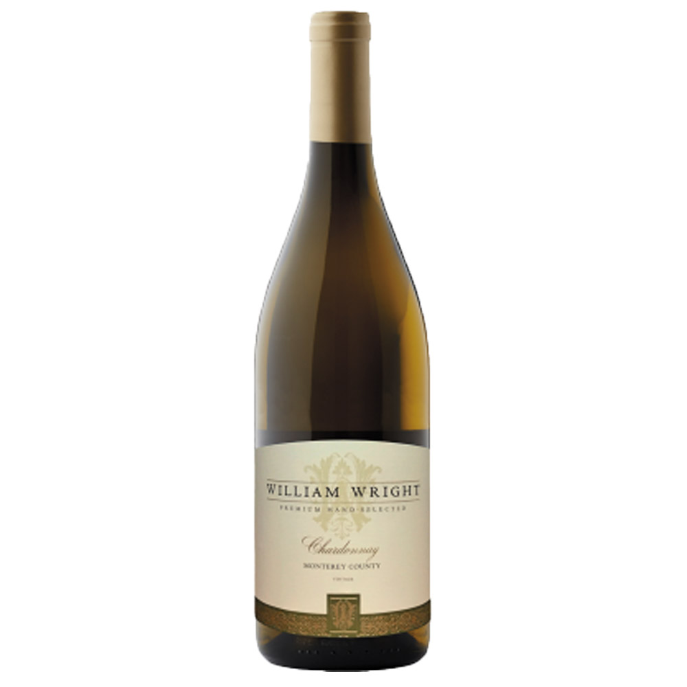 Wino William Wright Chardonnay 13,5% białe wytrawne 750 ml