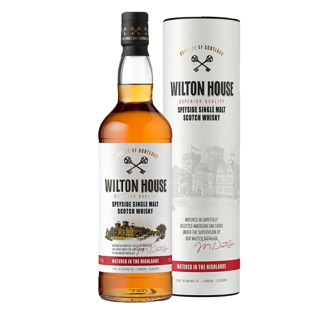 Whisky Wilton House 43% 700 ml Tuba