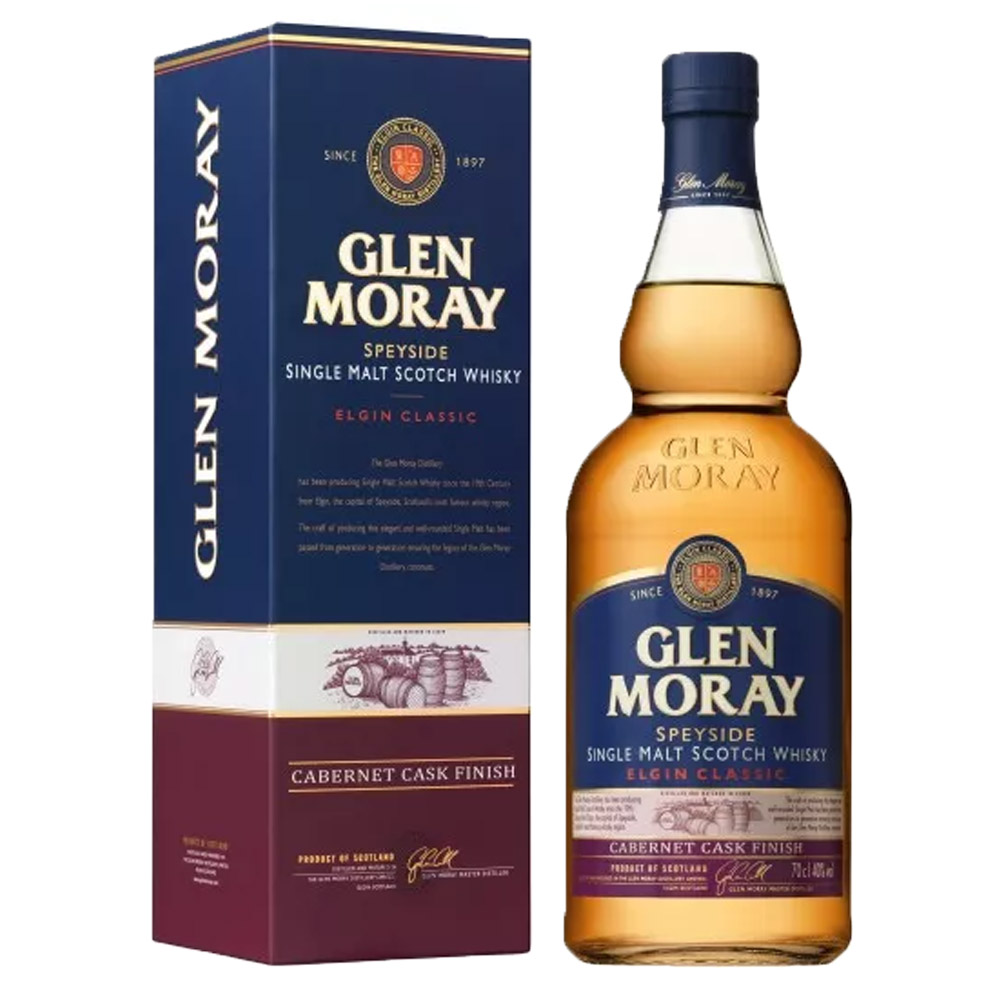 Whisky Glen Moray Cabernet 40% 700 ml