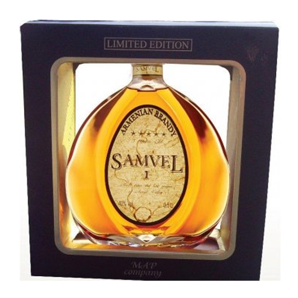 Brandy Caraffa Samvel Armenion 40% 500 ml kartonik