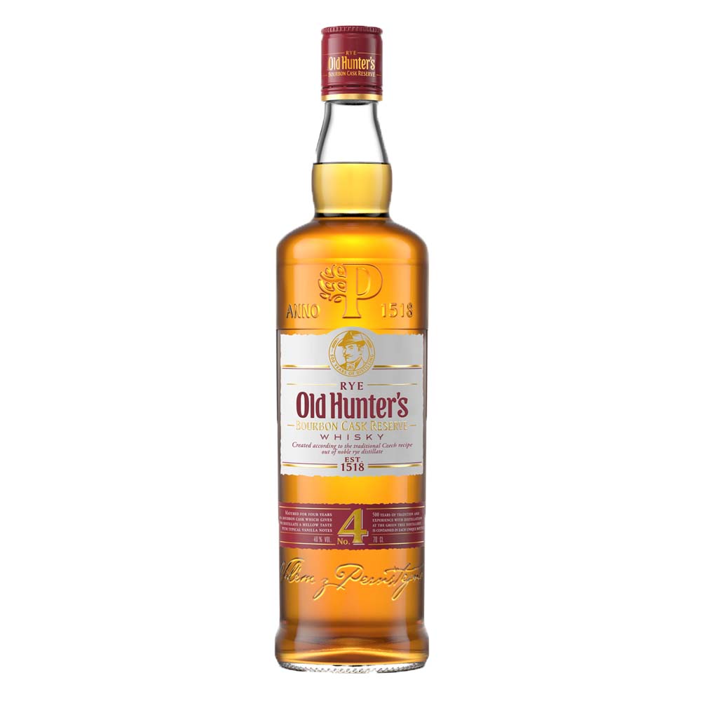 Whisky Old Hunter's Rye Bourbon Cask Reserve 40% 700 ml