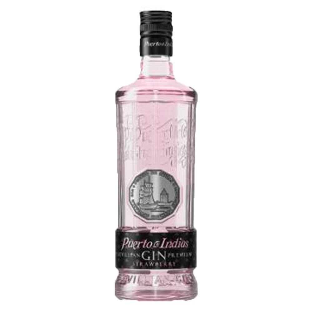 Gin Puerto de Indias Gin Strawberry 37,5% 700 ml