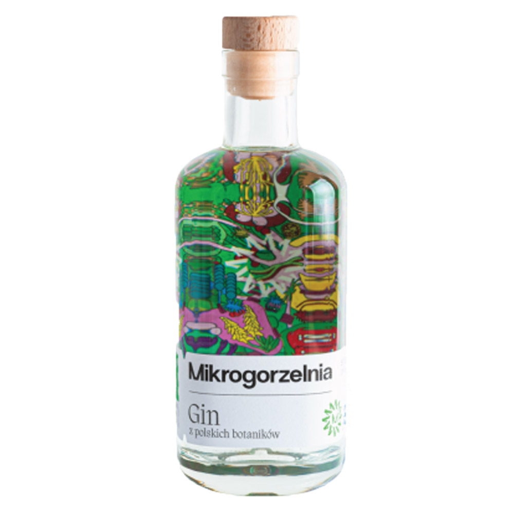 Gin z polskich botaników Mikrogorzelnia 40% 700 ml