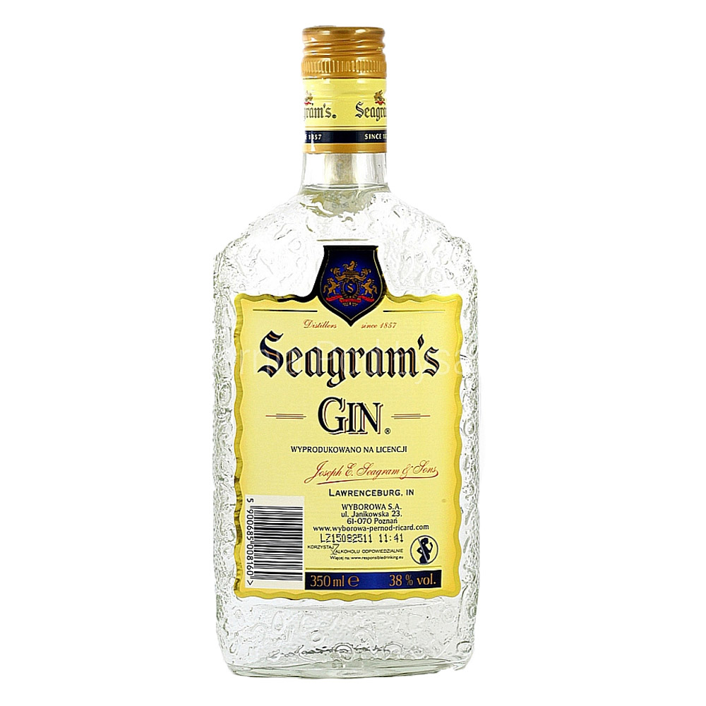 Gin Seamgram's Extra Dry 37,5% 350 ml