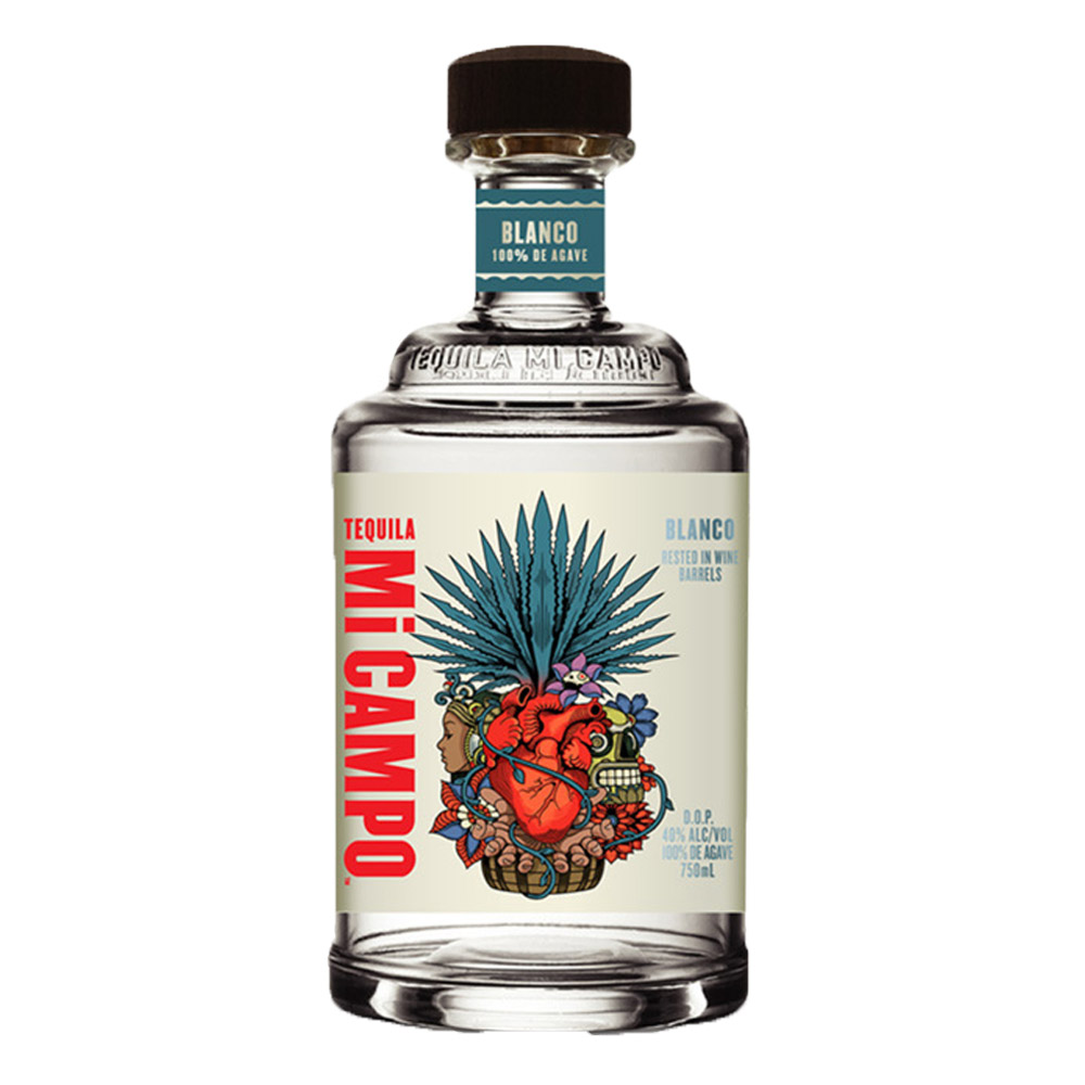 Tequila Mi Campo Blanco 40% 1000 ml