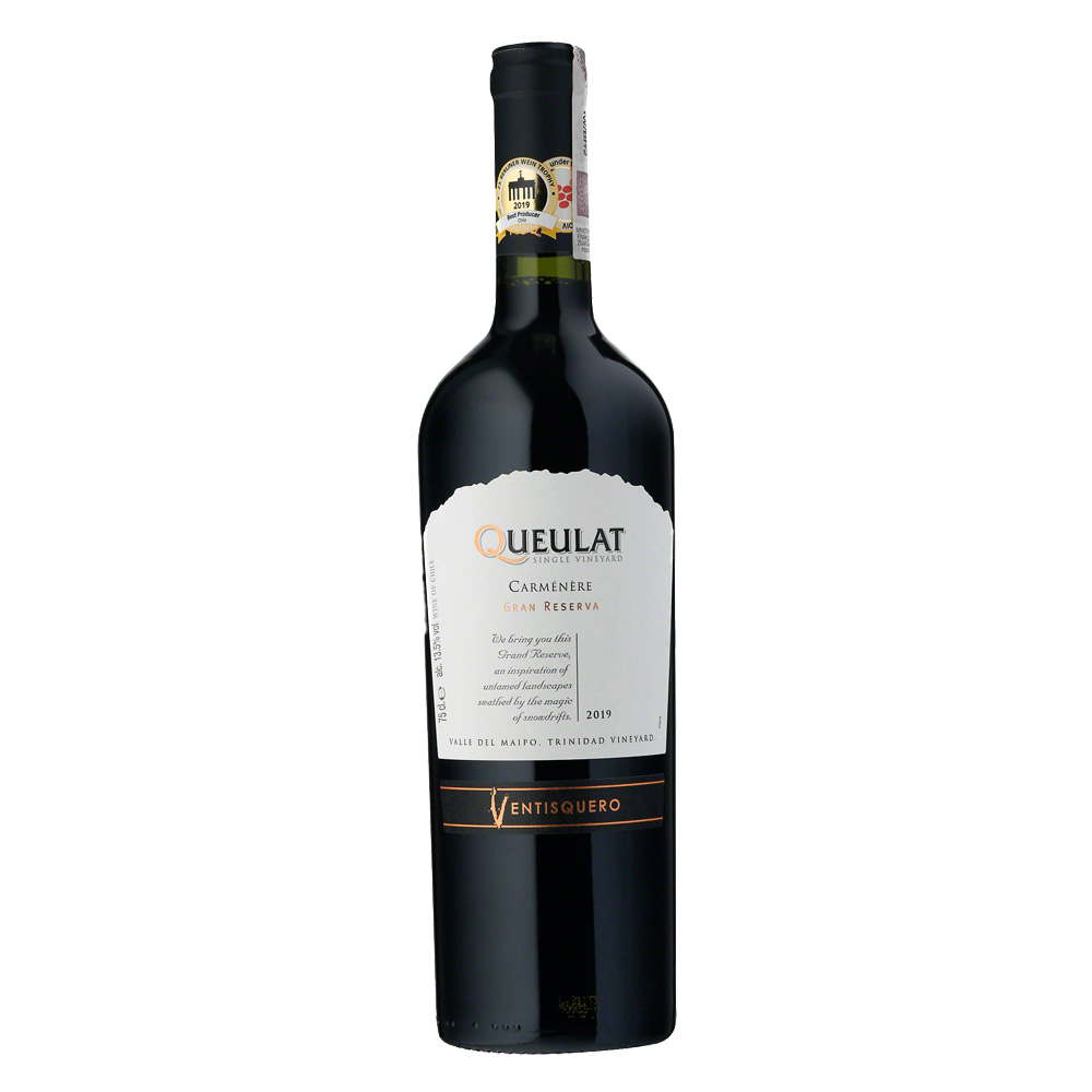 Wino Ventisquero Queulat Carmenere Gran Reserva Maipo Valley 13,5% czerwone wytrawne 750 ml