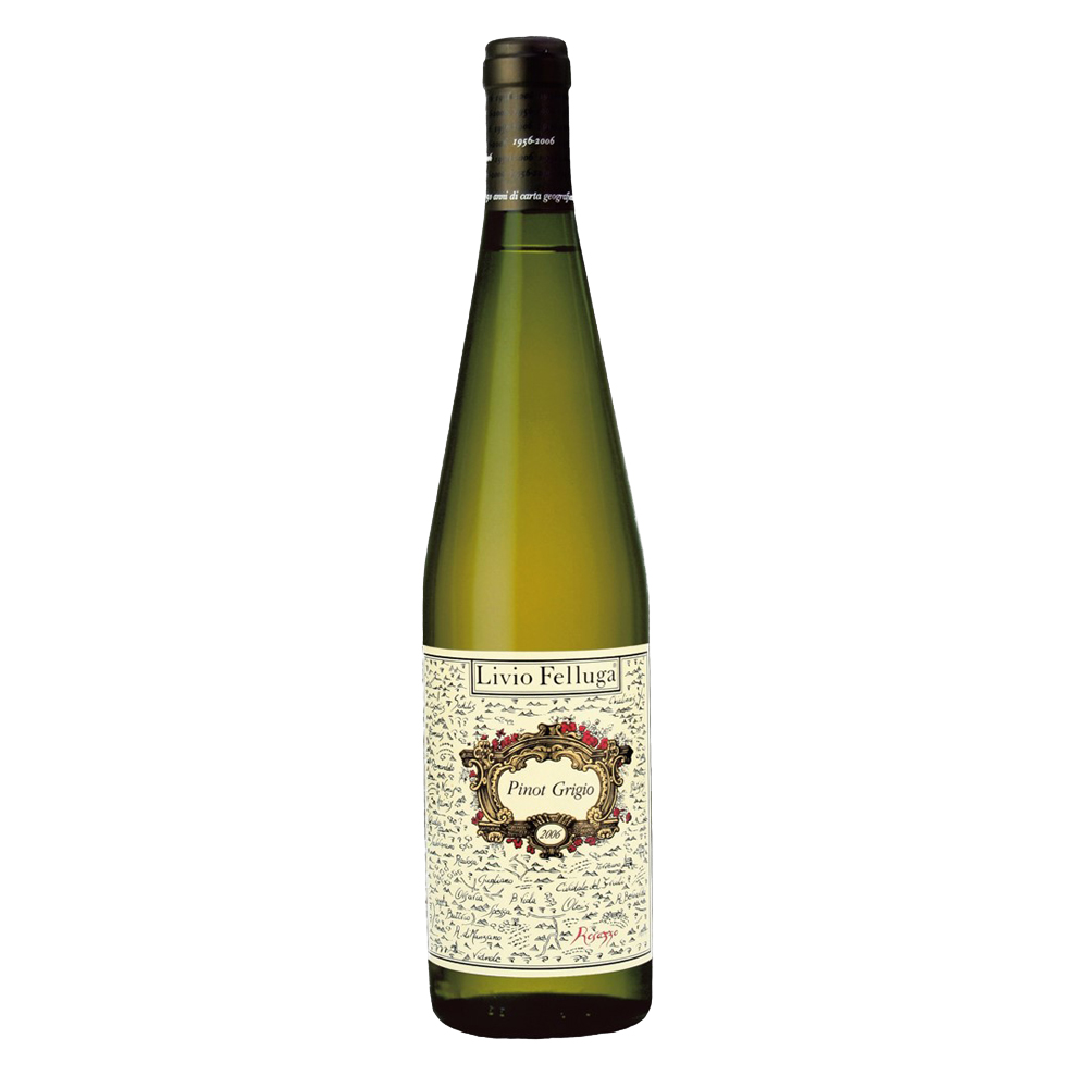 Wino Livio Felluga Pinot Grigio 13 % białe wytrawne 750 ml