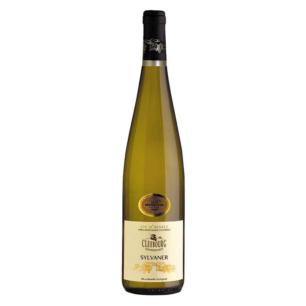 Wino Cleebourg Sylvaner 13% białe wytrawne 750 ml