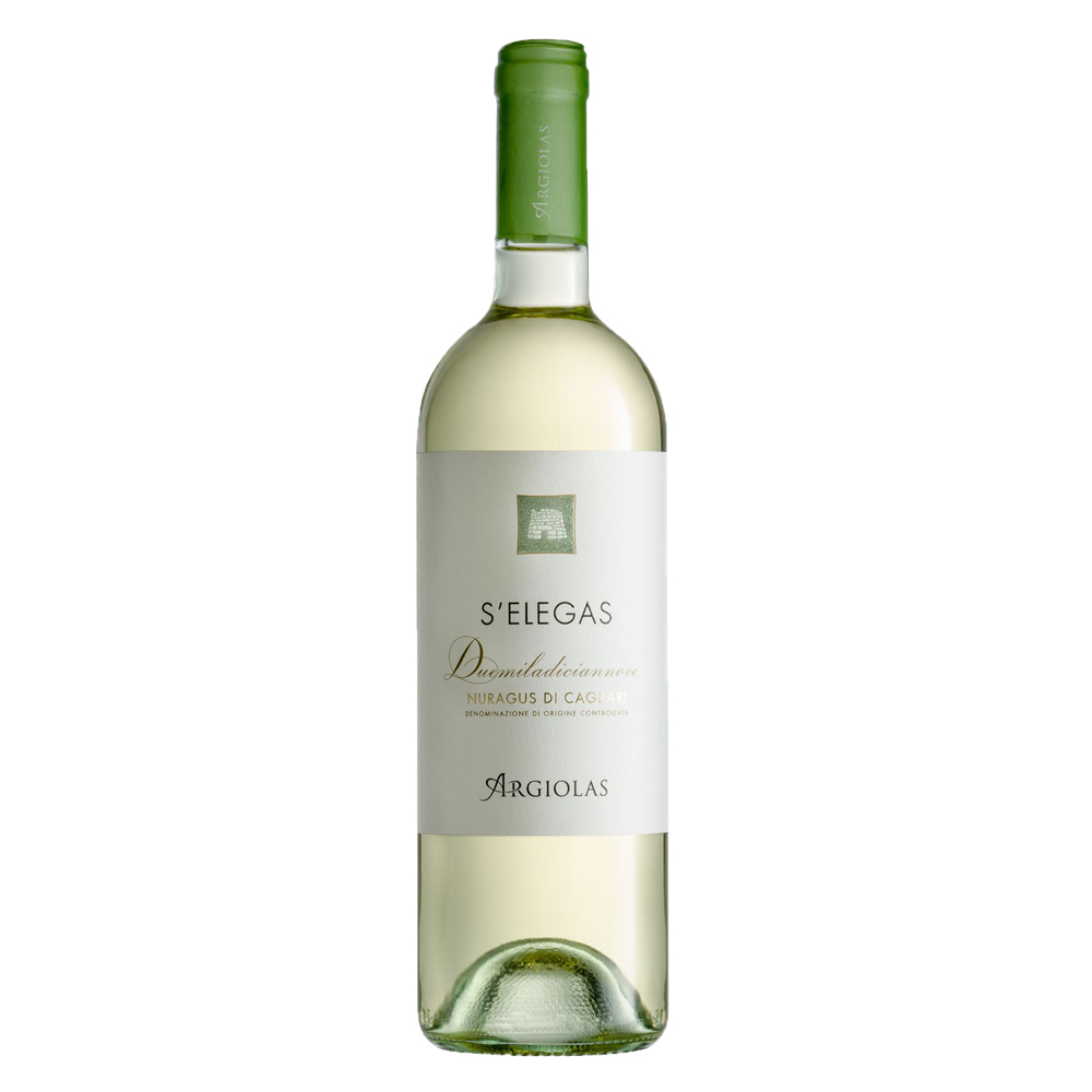 Wino Argiolas S'Elegas Nuragus Di Cagliari DOC białe wytrawne 750 ml