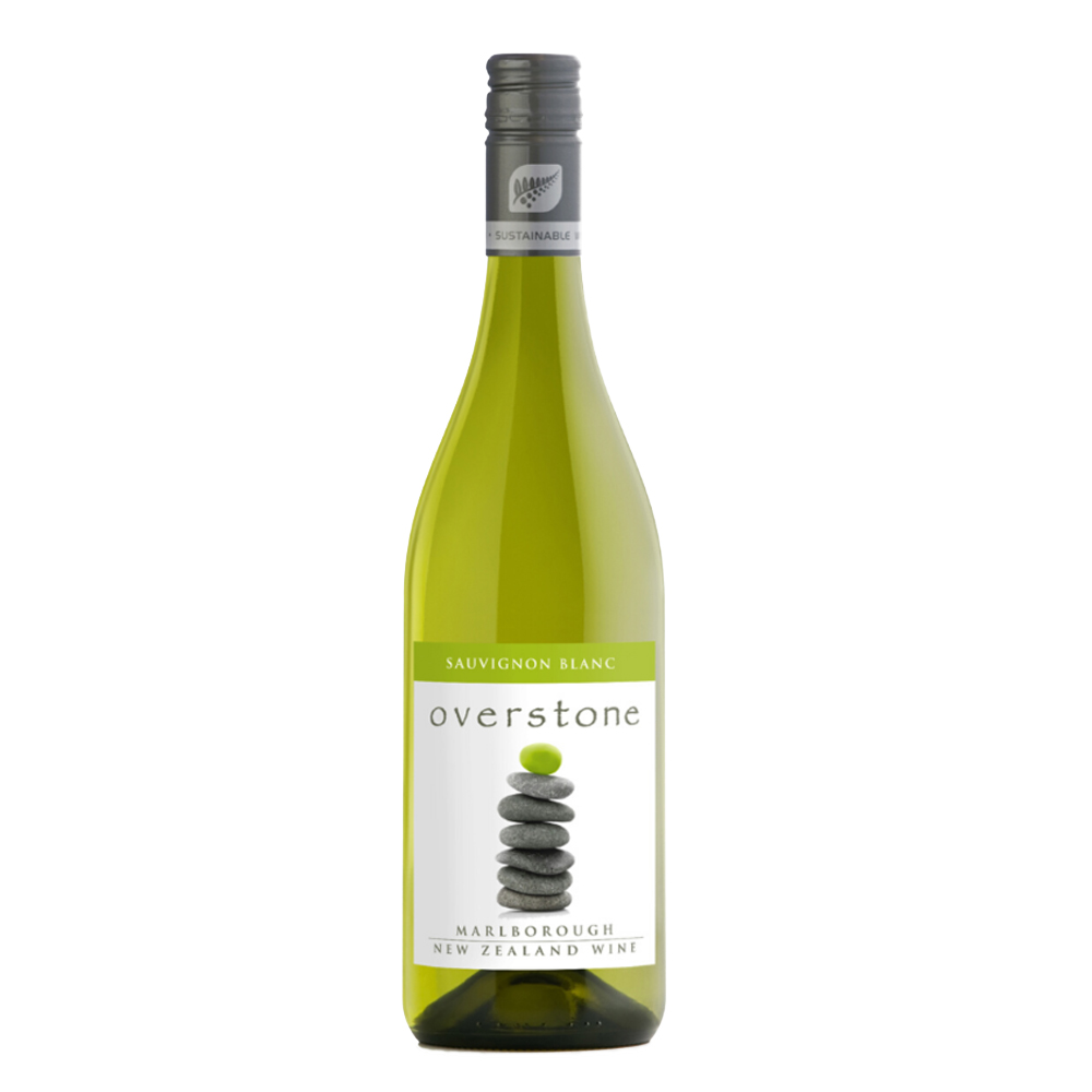 Wino Overstone Sauvignon Blanc 13% białe wytrawne 750 ml