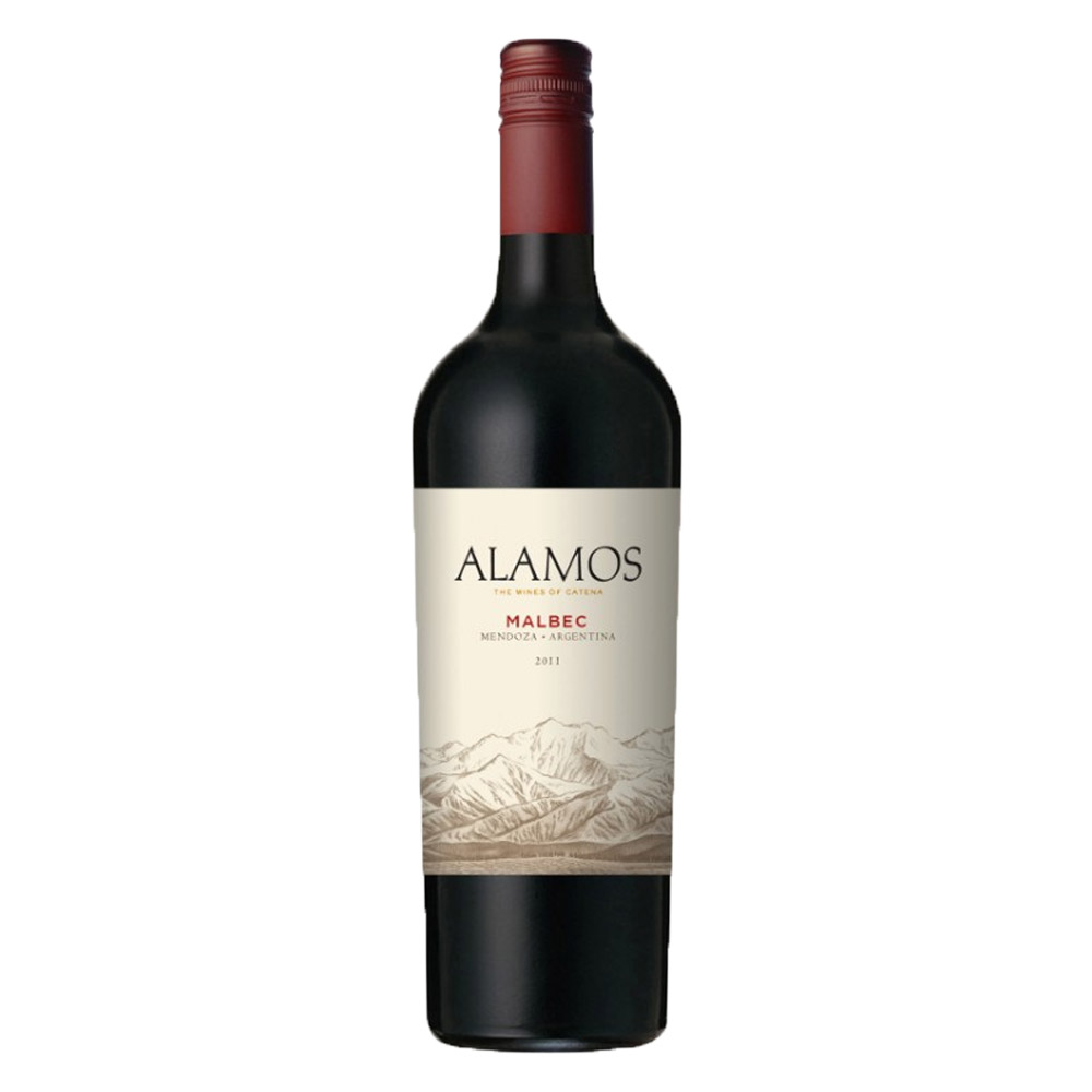 Wino Alamos Malbec Mendoza czerwone wytrawne 12,5% 750 ml