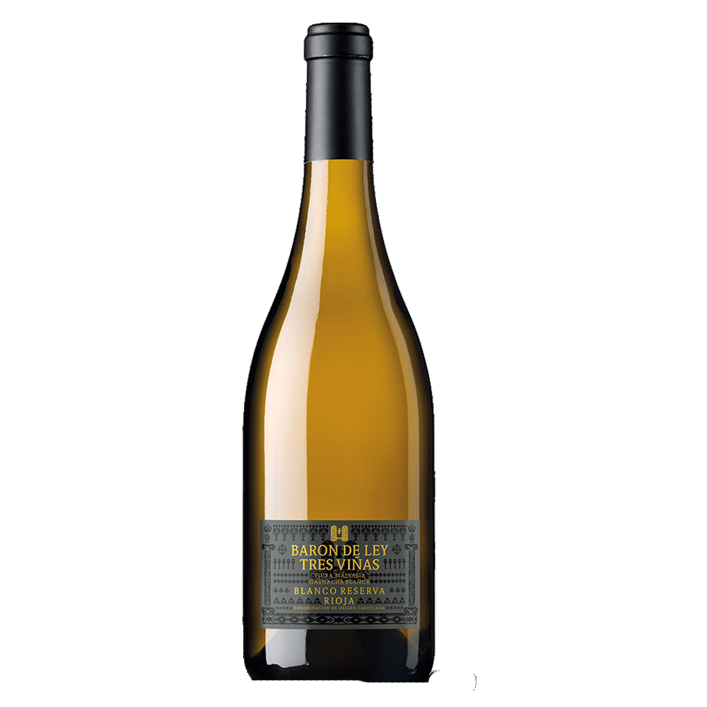 Wino Baron De Ley Tres Vinas Blanco Reserva 12% białe wytrawne 750 ml