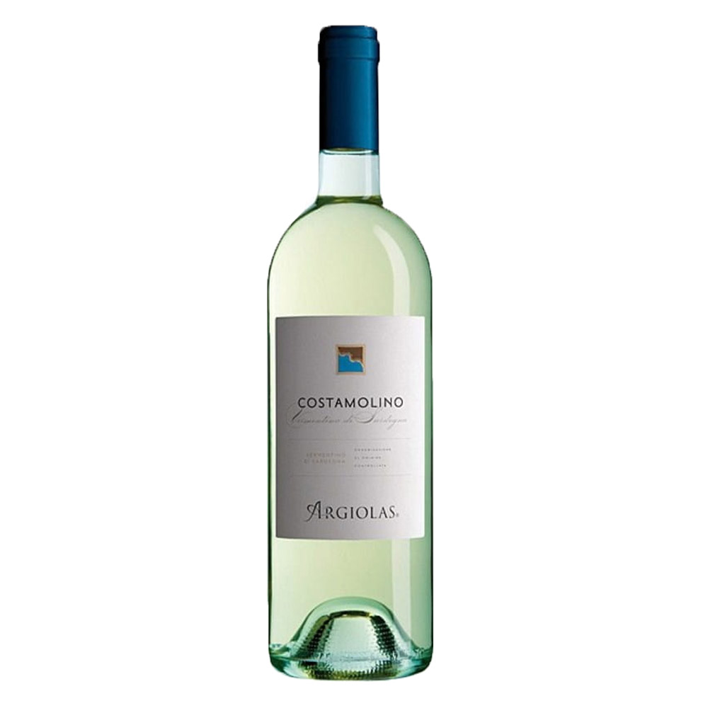 Wino Argiolas Costamolino Vermentino Di Sardegna DOC 13,5% białe wytrawne 750 ml