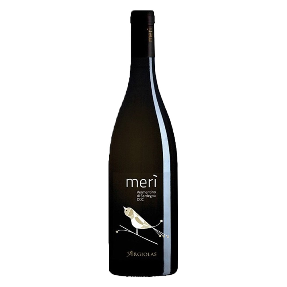 Wino Argiolas Meri Vermentino Di Sardegna DOC 13% białe wytrawne 750 ml
