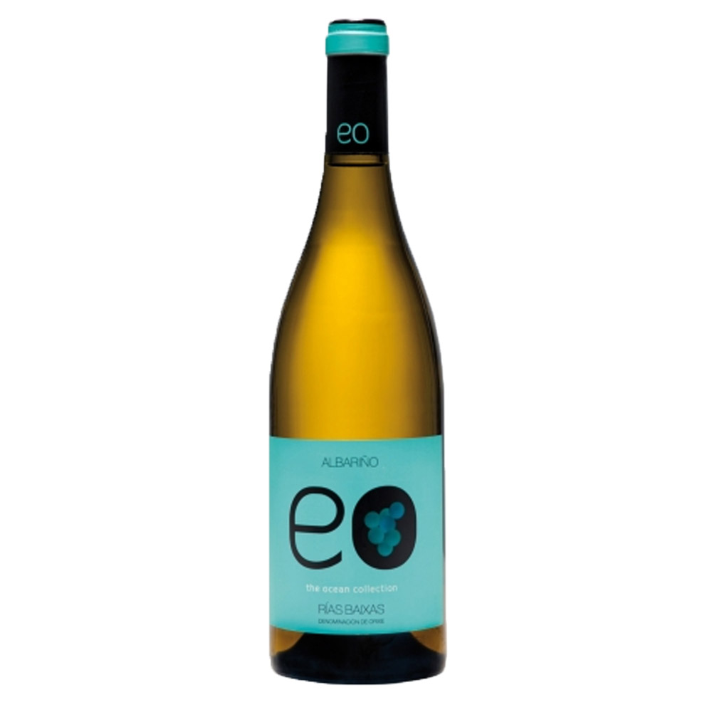 Wino Benito Santos Albarińo EO The Ocean Collection Rias Baixas DO białe wytrawne 750 ml