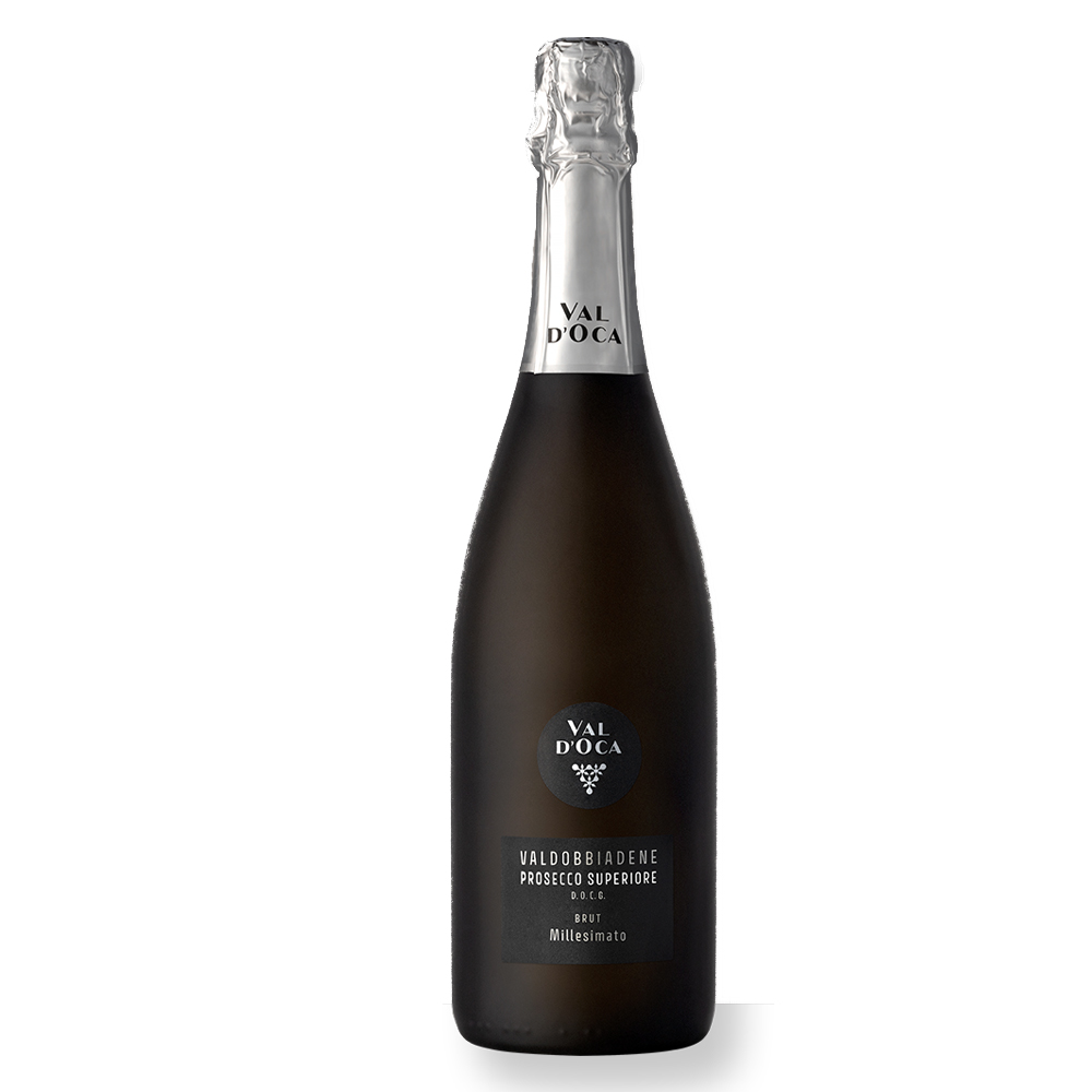 Wino Val D’oca D.O.C.G. Prosecco Superiore Valdobbiadene białe wytrawne 11 % 750 ml