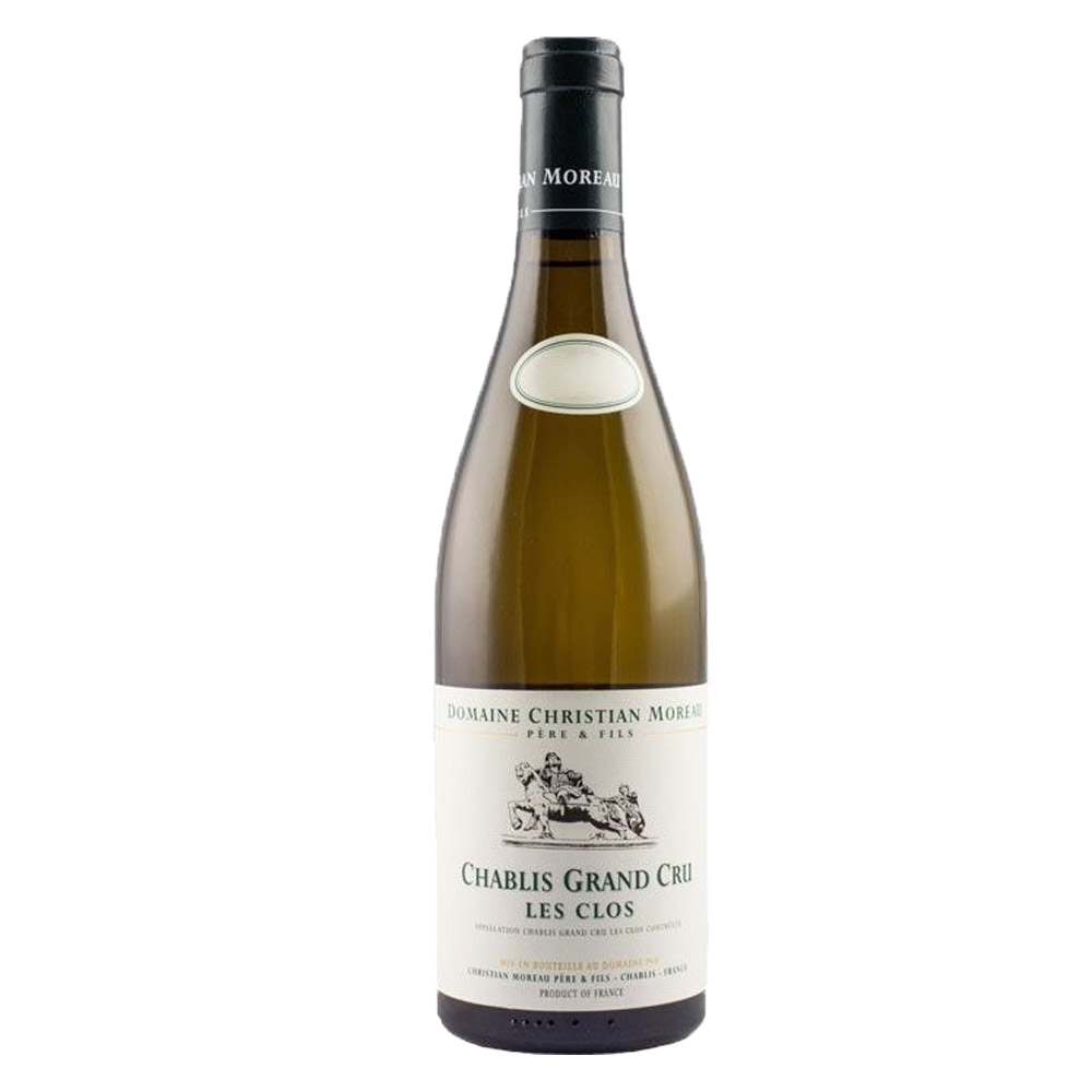 Wino Domaine Christian Moreau Chablis Grand CRU Les Clos białe wytrawne 750 ml