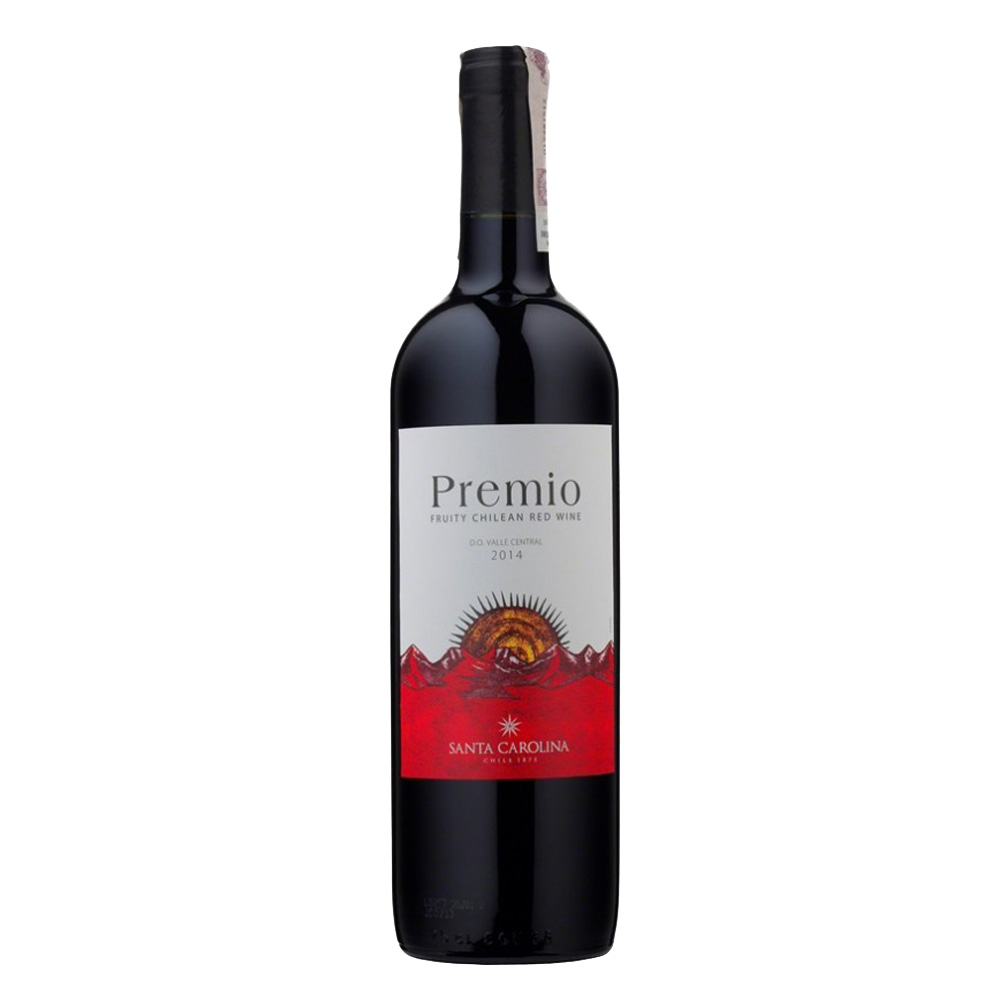 Wino Premio Santa Carolina 12%  czerwone wytrawne 750 ml